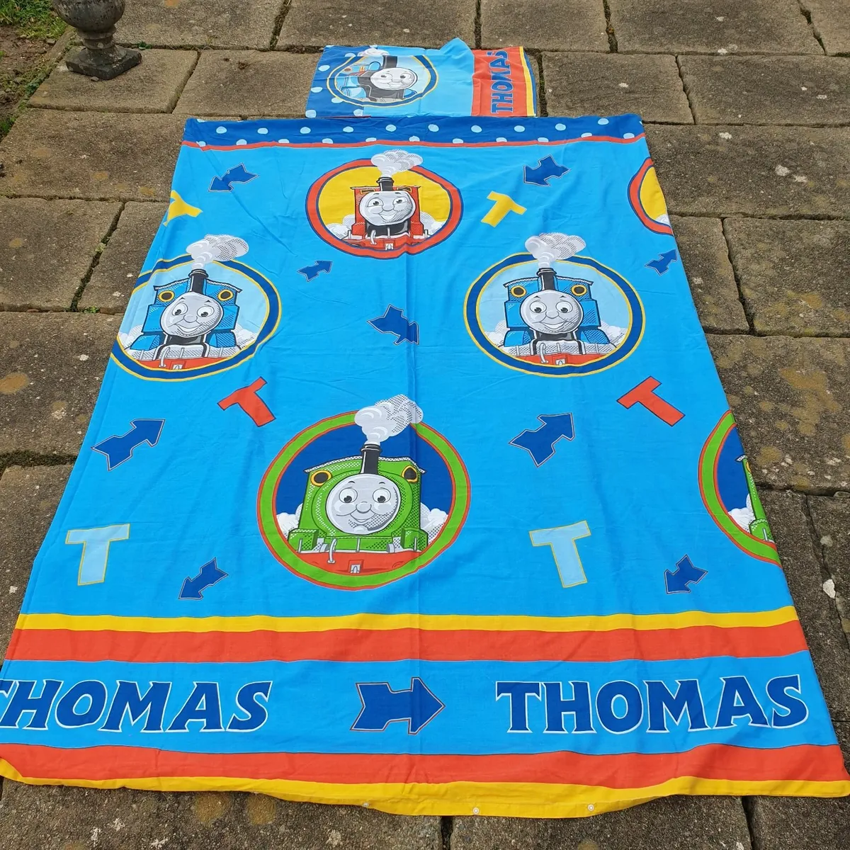 Thomas the tank single duvet and pillow case - Image 1