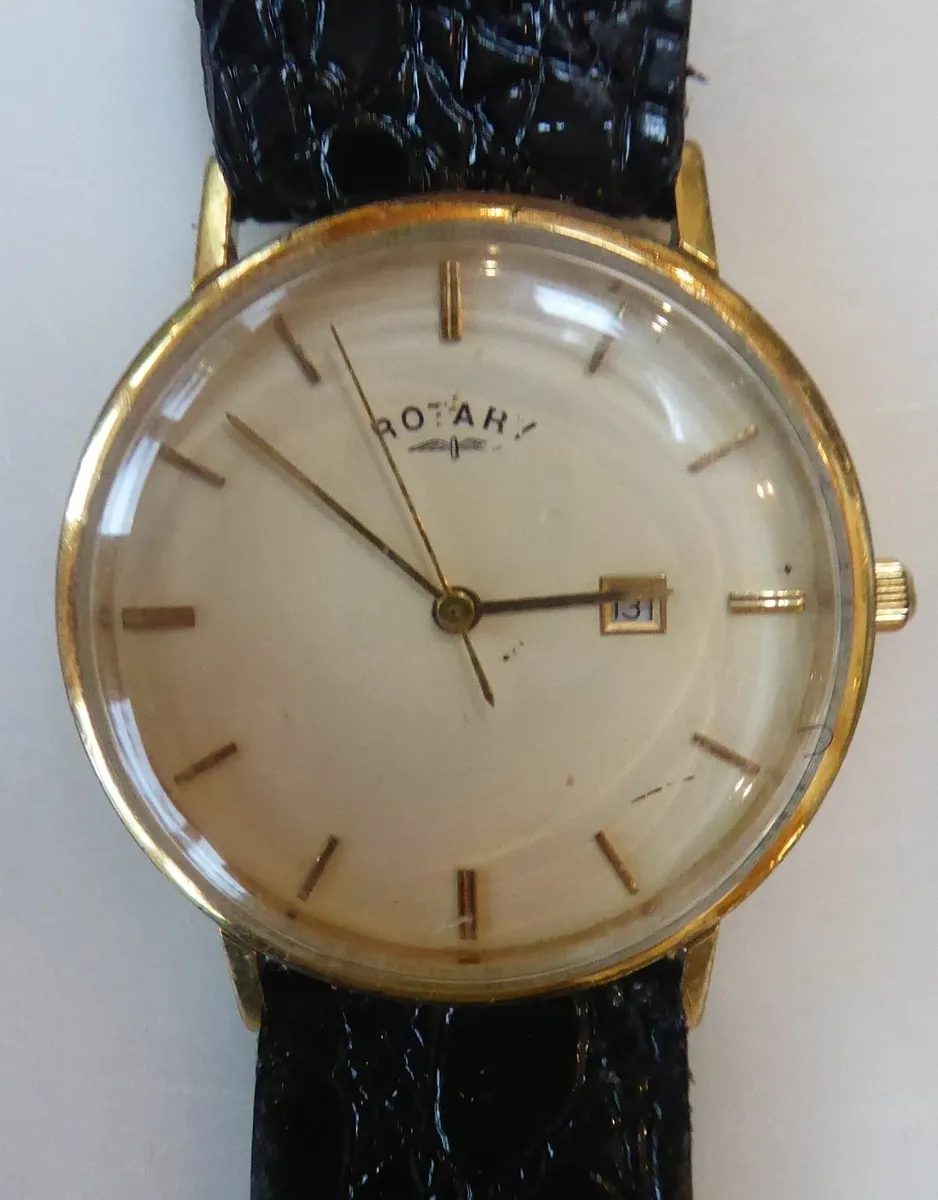 4 vintage watches. Rotary, Accurist, Avia, Q+Q - Image 4