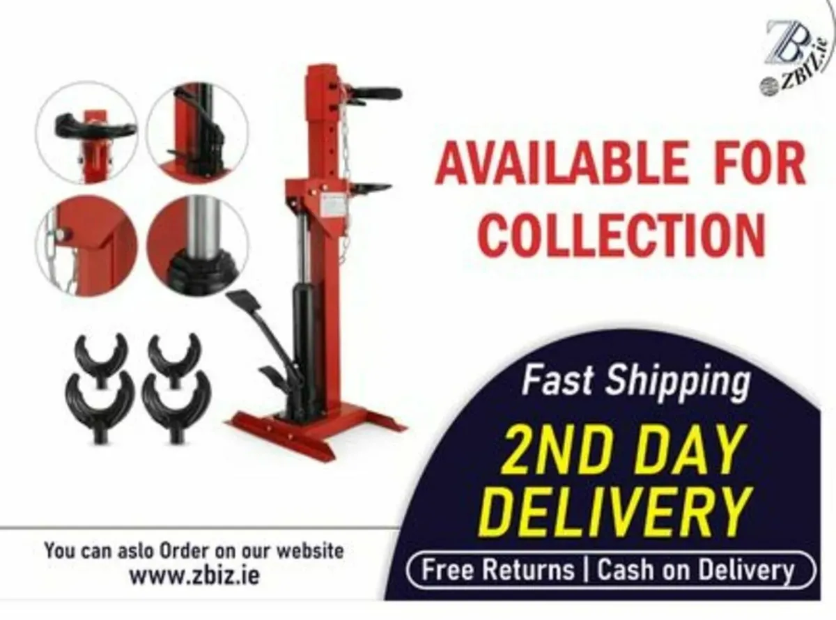 1 Ton Hydraulic Spring Compressor Heavy Duty - Image 1