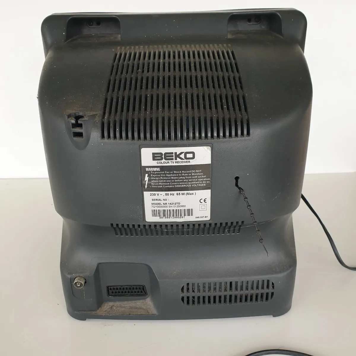 Beko vintage TV retro gaming video working - Image 4