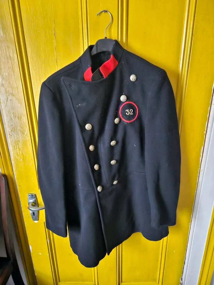 Vintage Fire Mans Coat - Image 1