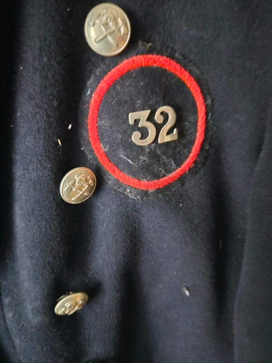 Vintage Fire Mans Coat - Image 3