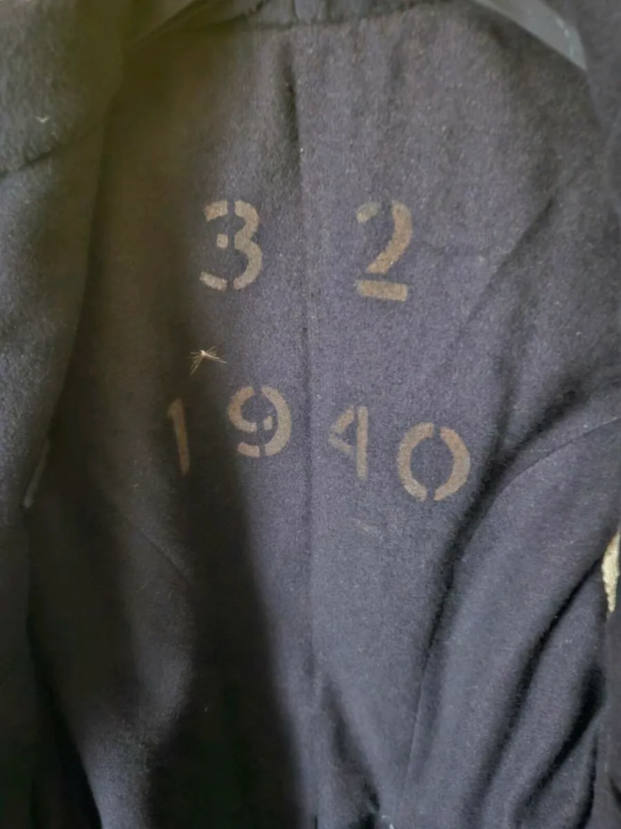 Vintage Fire Mans Coat - Image 4