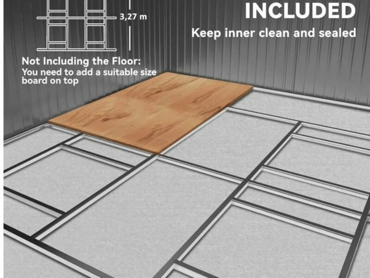 Metal Shed 13 x 11ft - Image 4