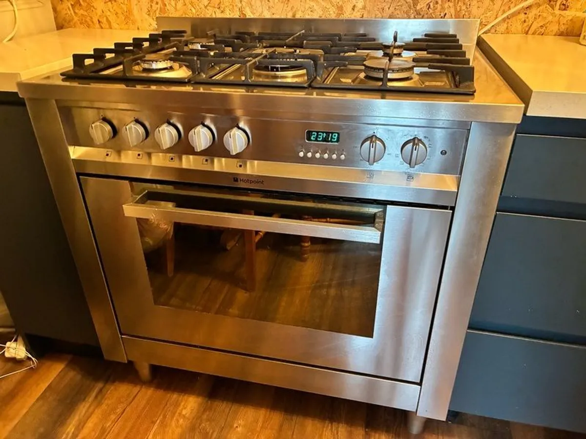 Hotpoint Gas Range & Electric Oven - Image 1