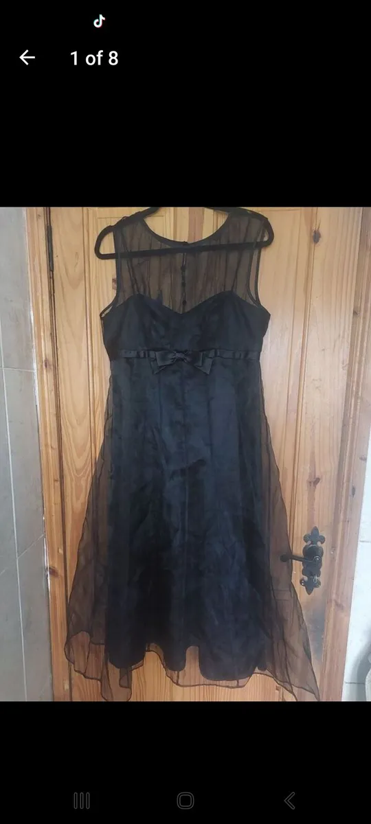 Kalico black chiffon dress (free post) - Image 1