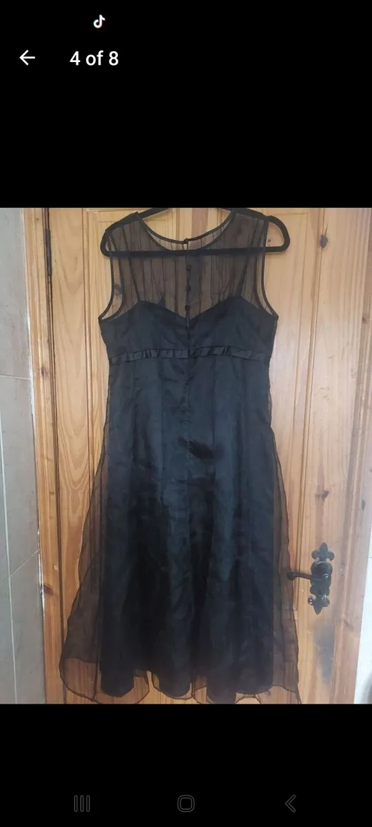 Kalico black chiffon dress (free post) - Image 4