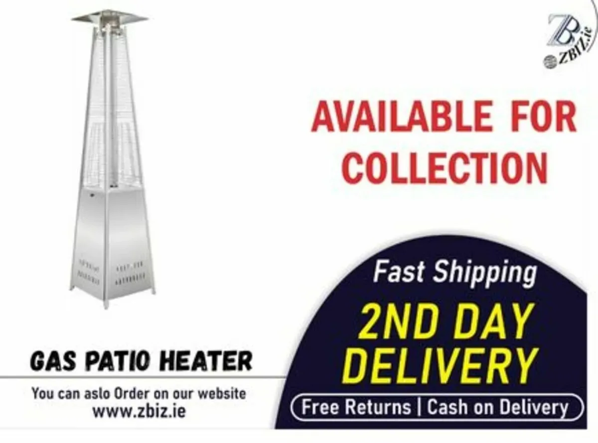 13kW Gas Patio Heater for Garden & Terrace - Image 1