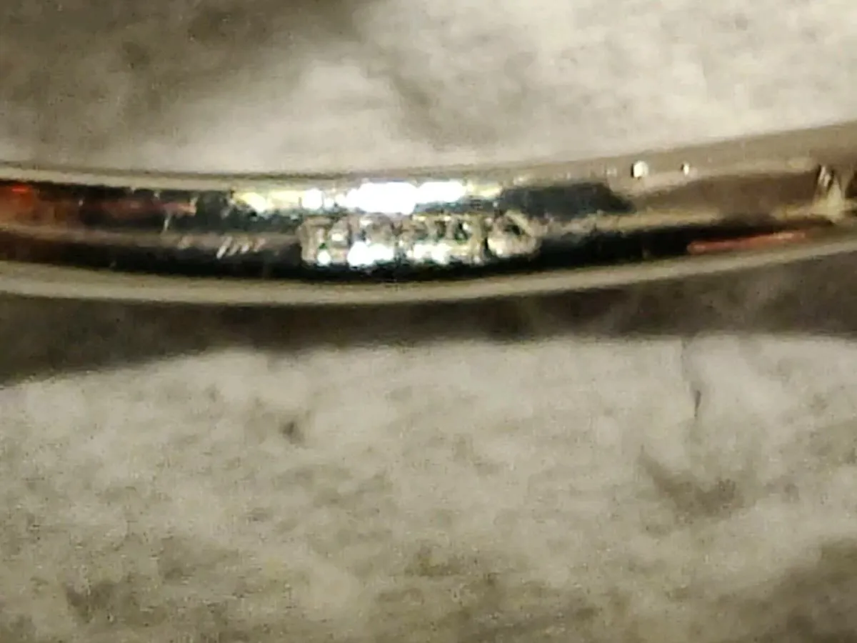 RARE PINK TOURMALINE,9CT White Gold New Dress Ring - Image 2