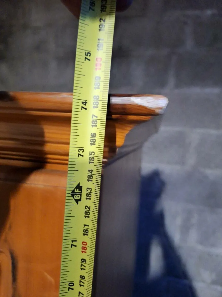 Big pine wardrobe + chest of drawers DELIVERY) - Image 4