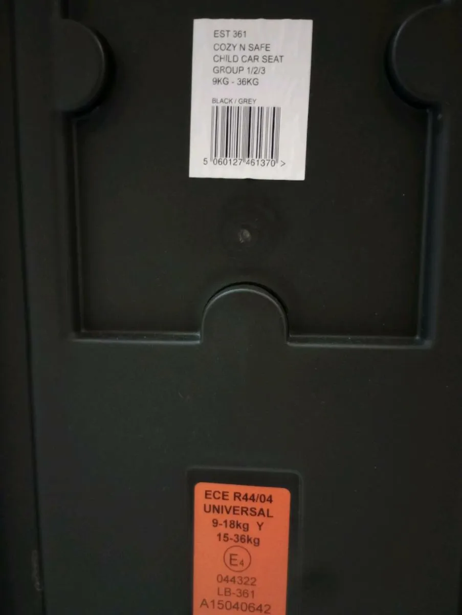 Cozy n Safe child car seat - Image 4