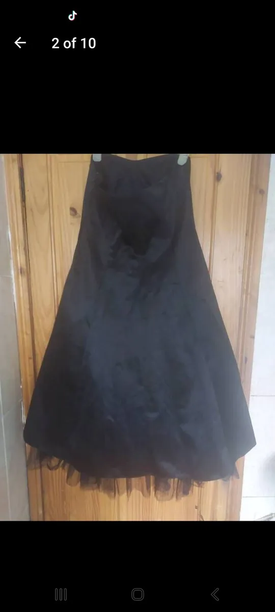 Debut corsage dress with tulle (free post) - Image 2