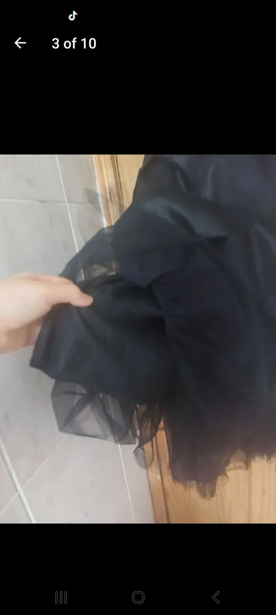 Debut corsage dress with tulle (free post) - Image 3