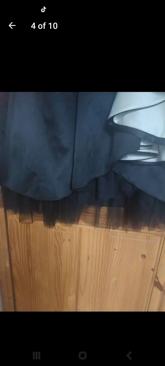 Debut corsage dress with tulle (free post) - Image 4