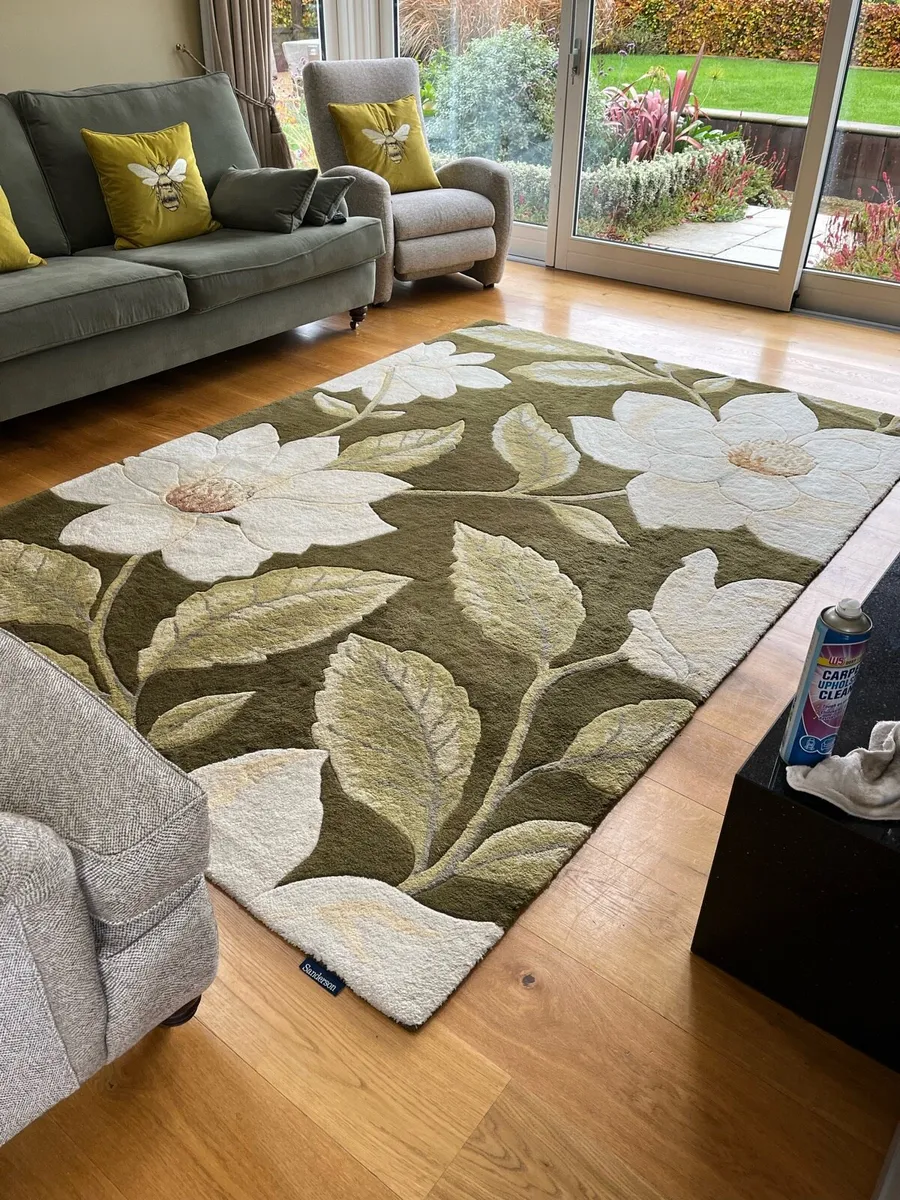 2 Sanderson wool rugs - Image 2