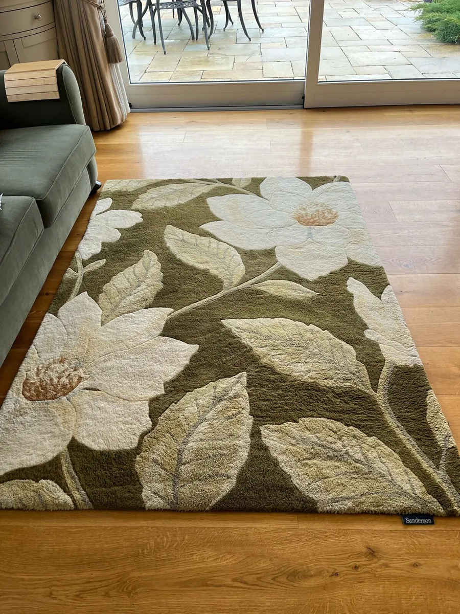 2 Sanderson wool rugs - Image 4