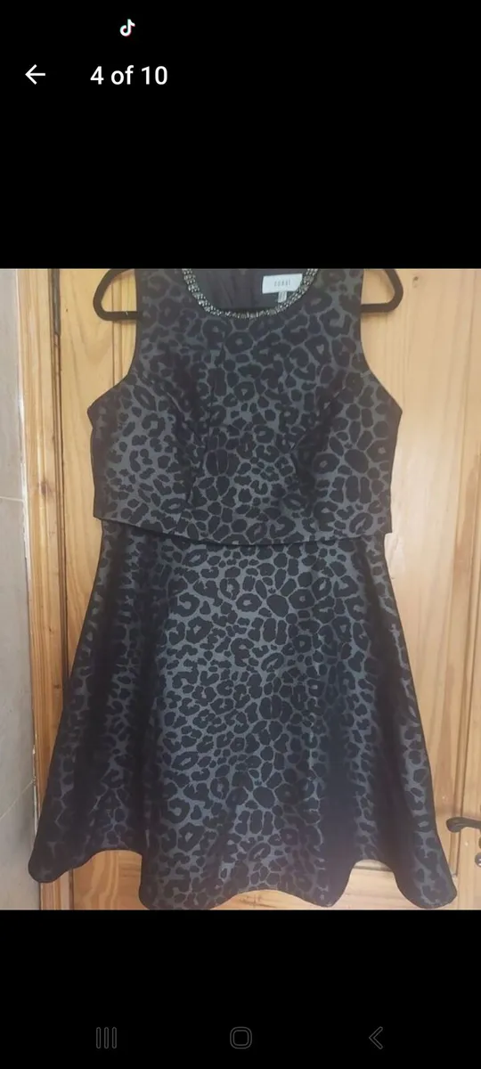 Coast animal print dress (free post) - Image 4