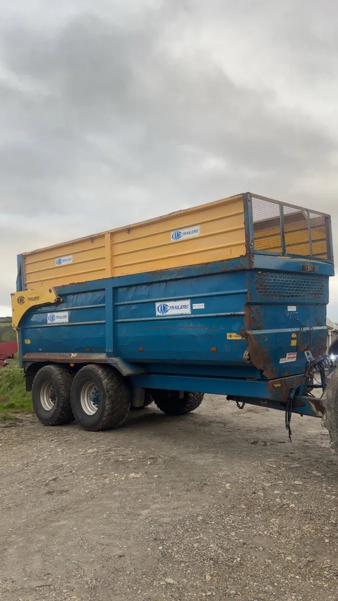 Kane 16 ton silage trailer - Image 4