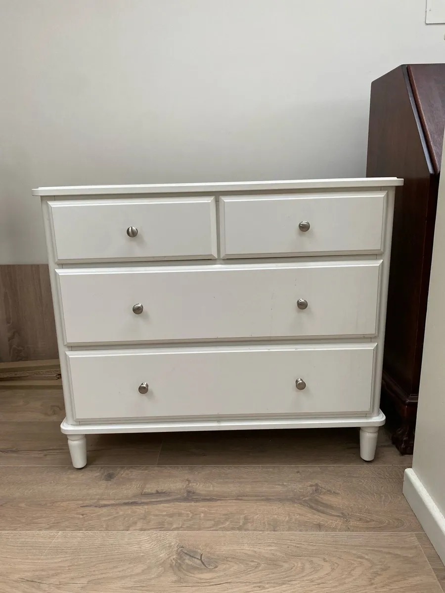 White IKEA Chest of drawers - Image 1