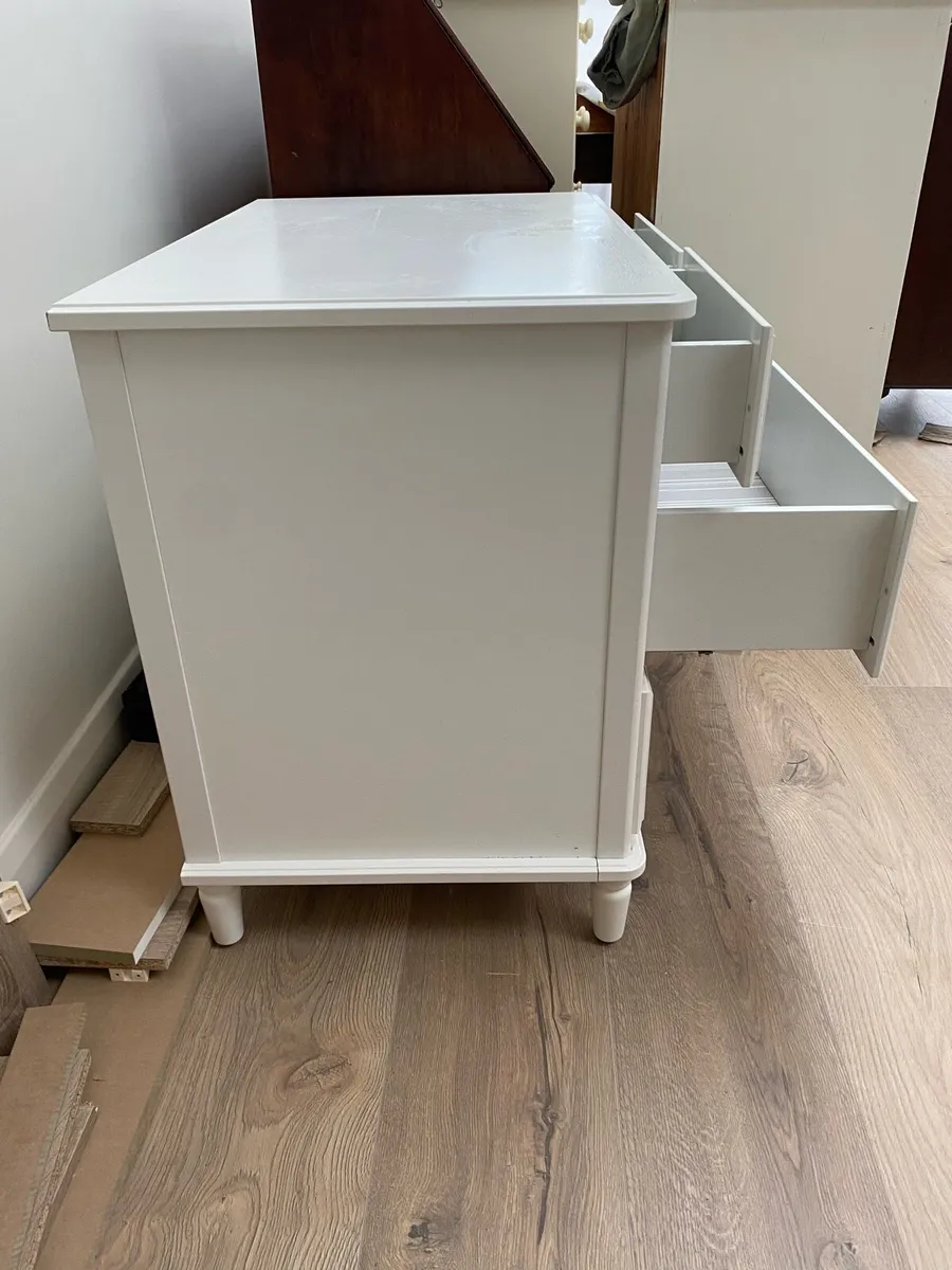 White IKEA Chest of drawers - Image 3