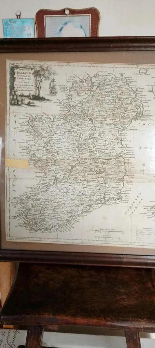 Georgian map of ireland - Image 1