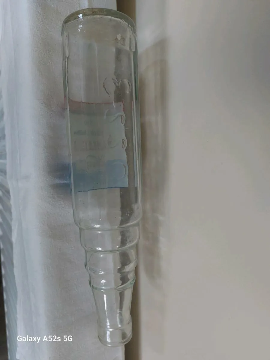 Vintage glass Esso bottle - Image 3