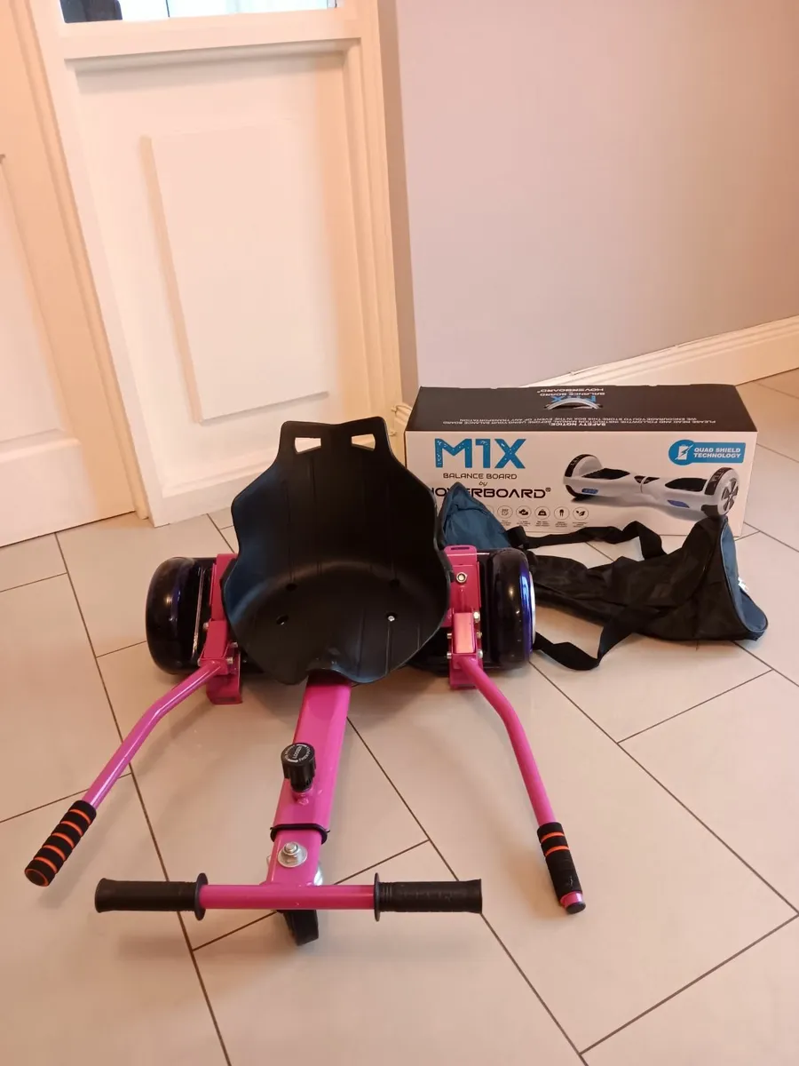 Hoverboard with Classic Kart - Image 1