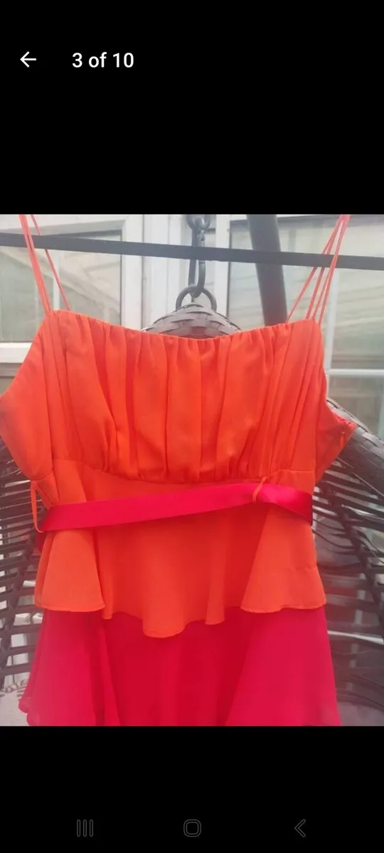 Debut tiered dress with matching bag (free post) - Image 3