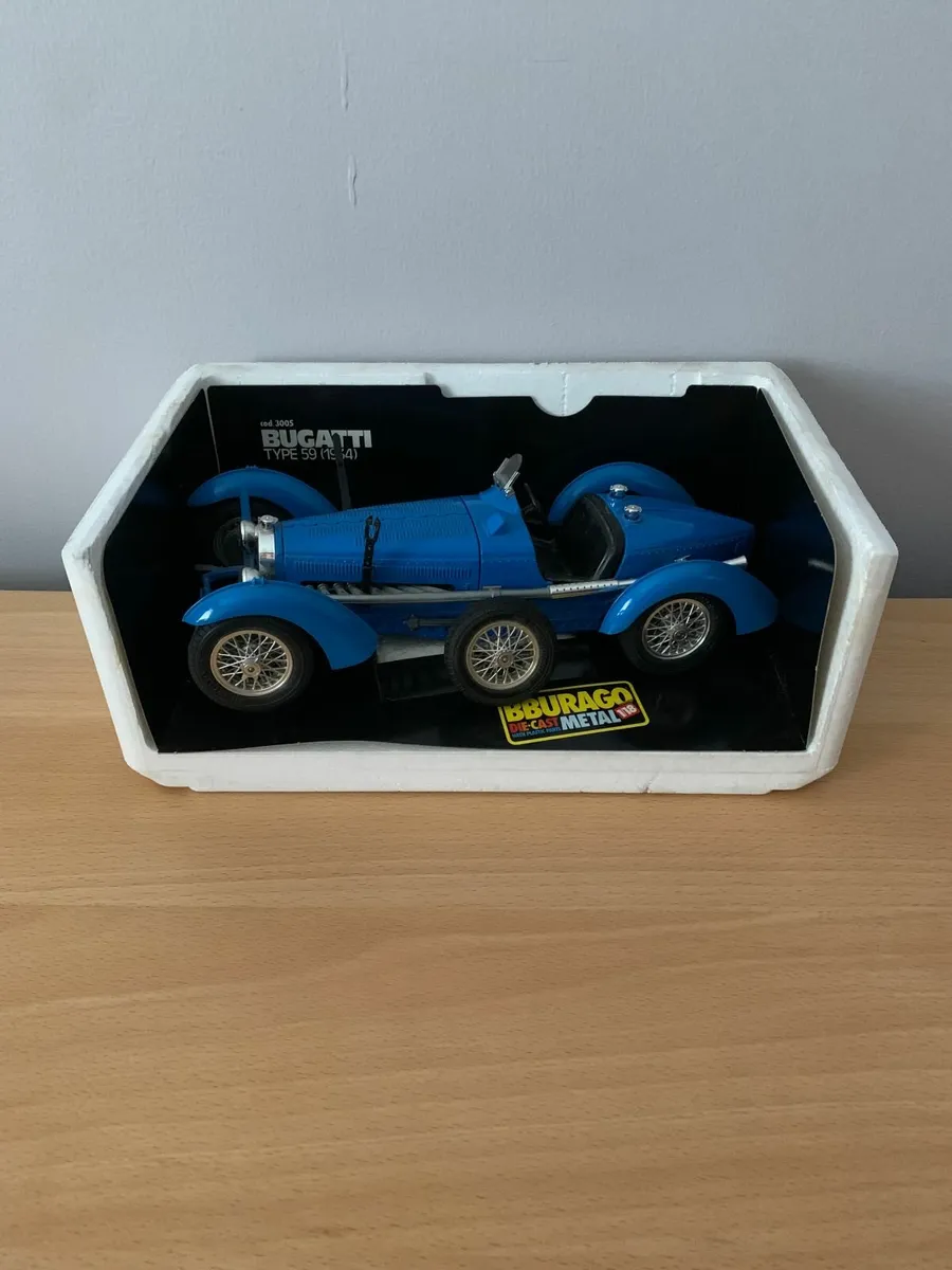 1934 Bugatti Type 59 1/18 Burago Model Car - Image 4