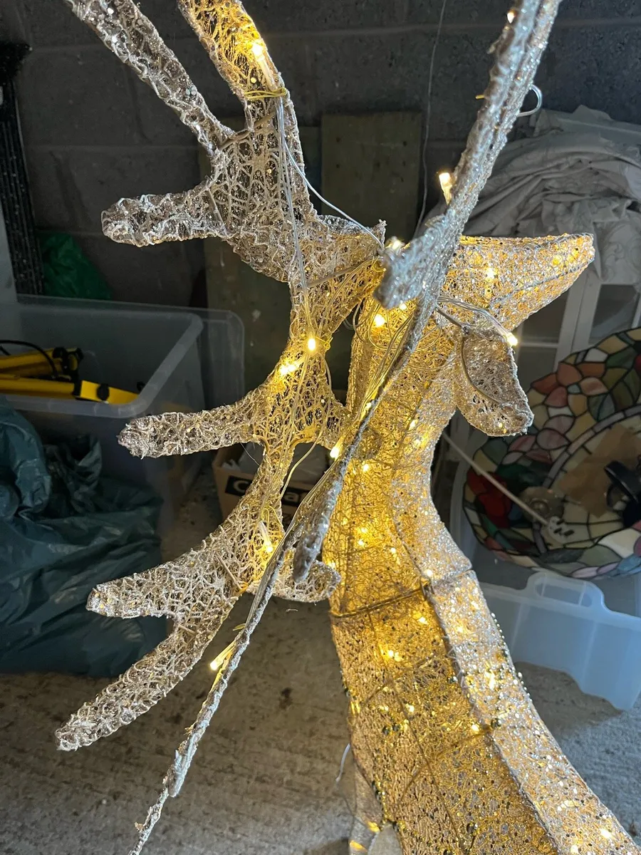 Christmas gold reindeer - Image 3