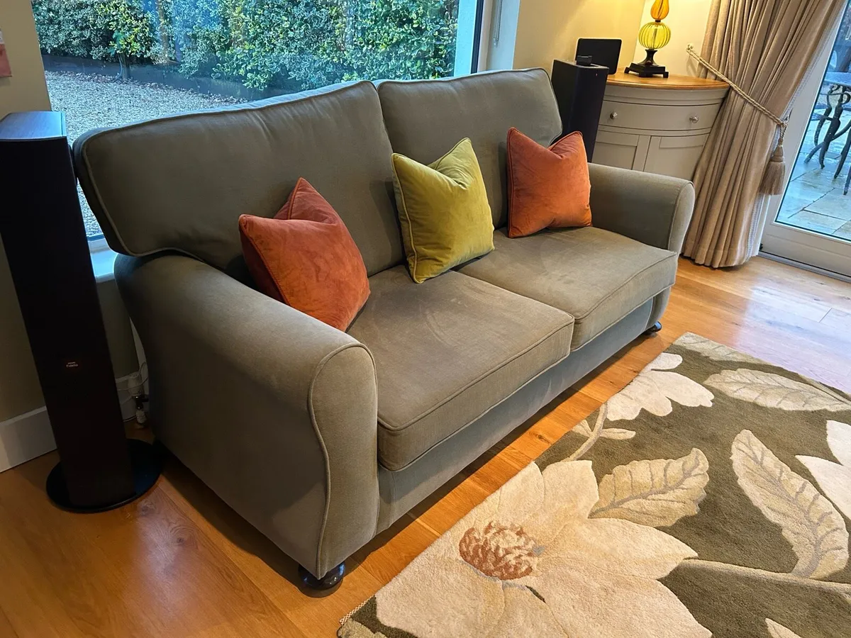 Nicoletti Solid 3 Seater Sofa - Image 2