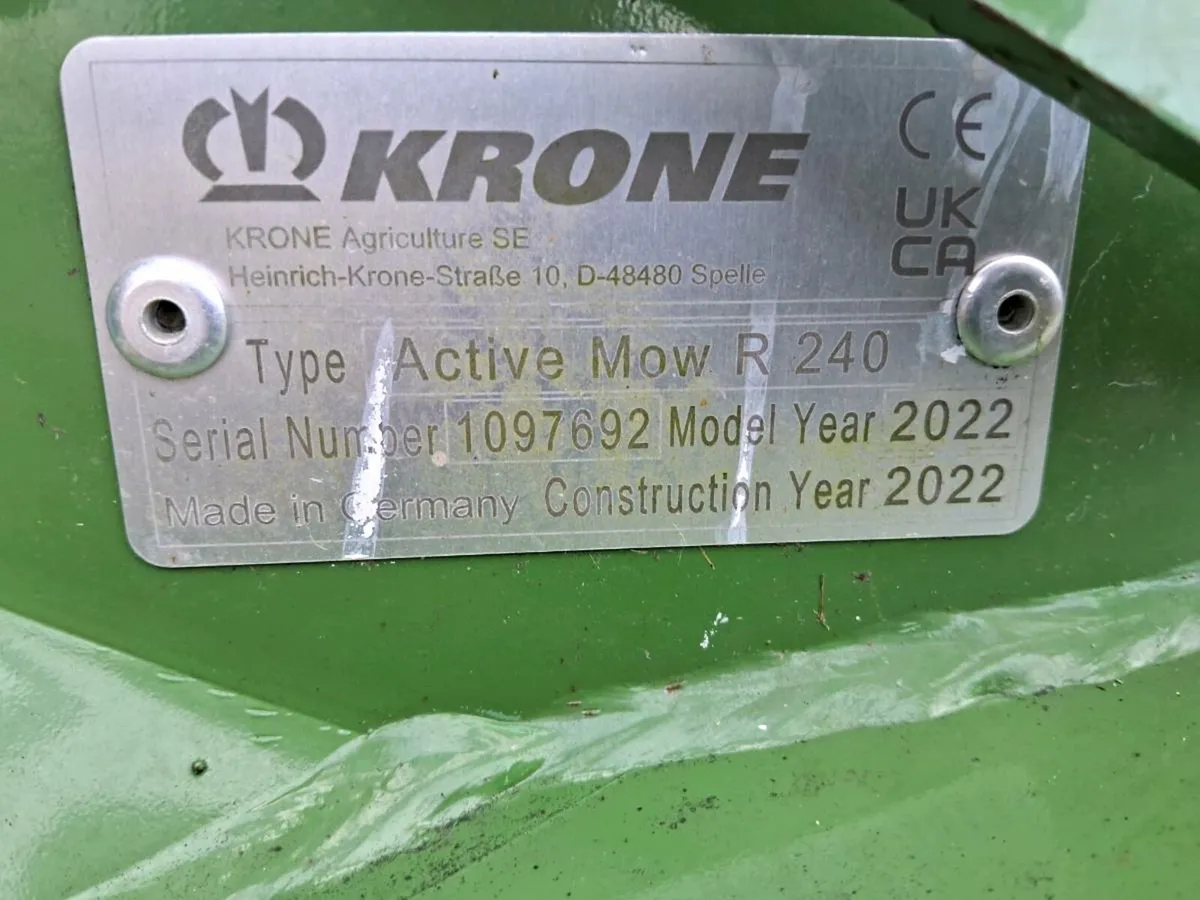 Krone Active Mow R240 - Image 3