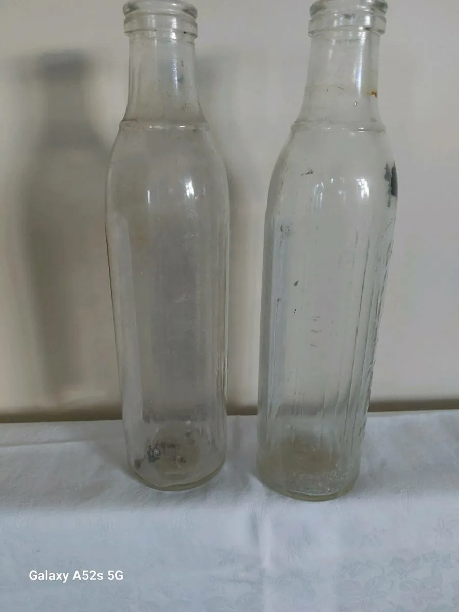 Vintage Silensol oil bottle × 2 - Image 2