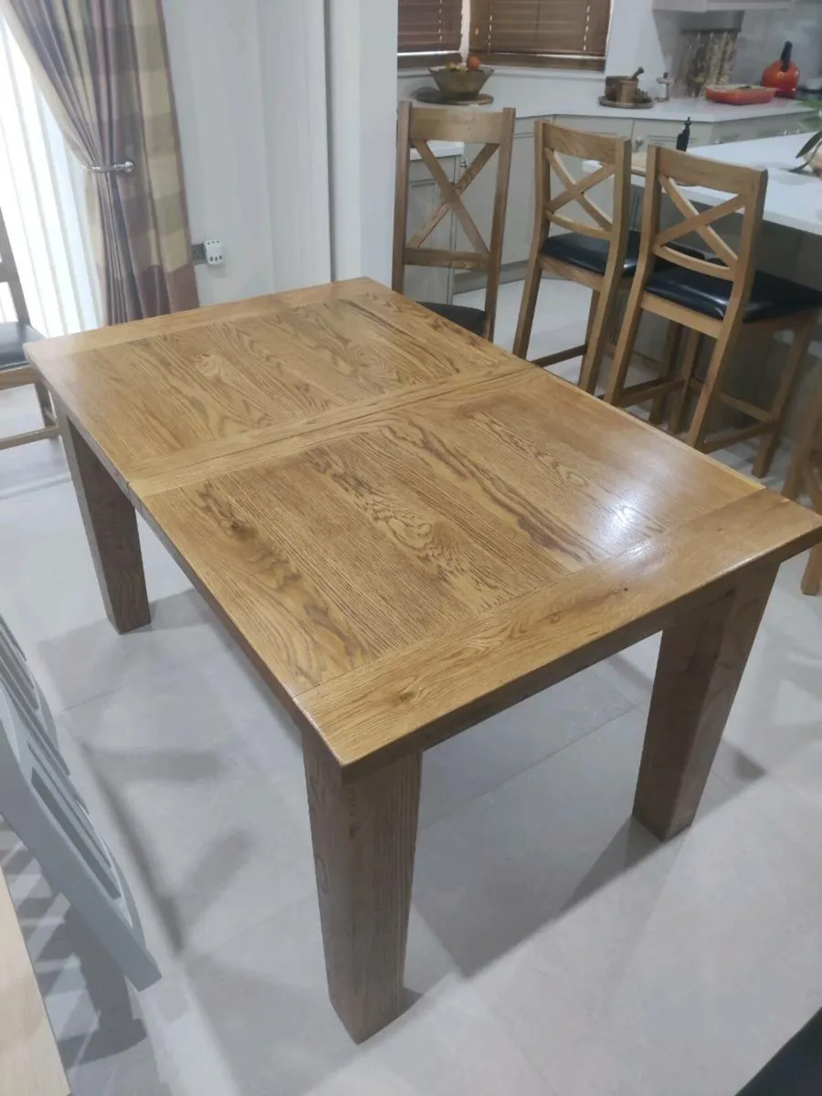 Dinning table and chairs - Image 1