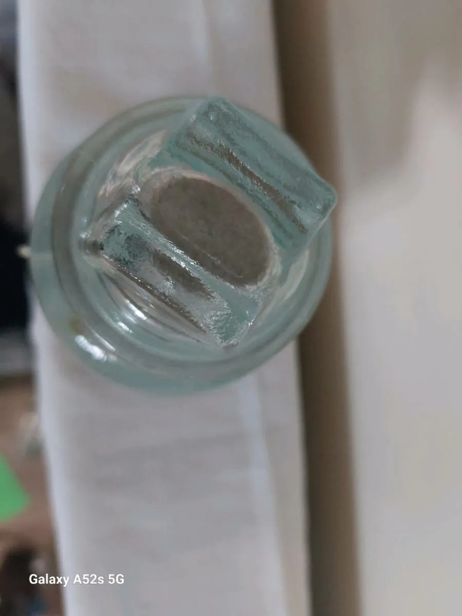Vintage glass electrical insulator - Image 2