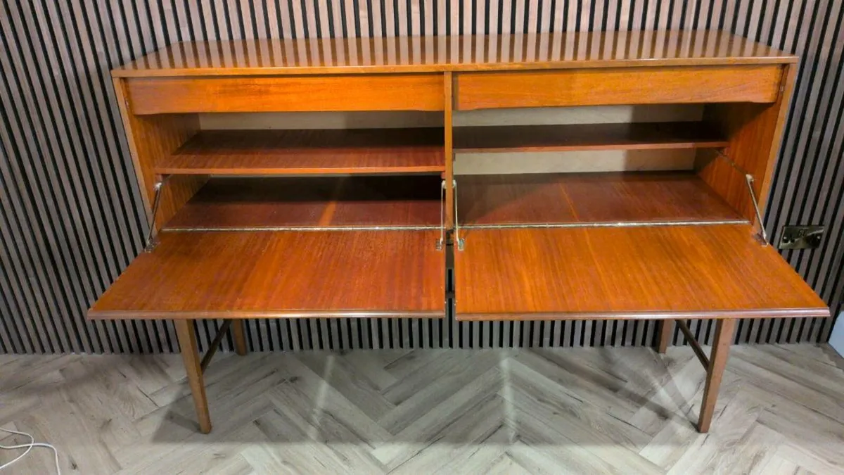 Mid Century Scandinavian Rosewood Tall Sideboard - Image 3