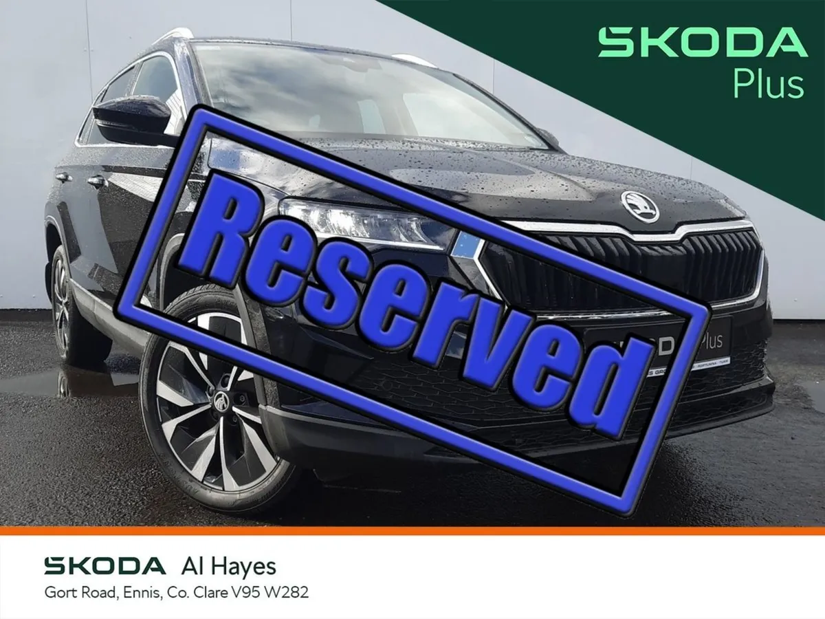 Skoda Karoq  reserved upgraded Leather top Spec - - Image 1