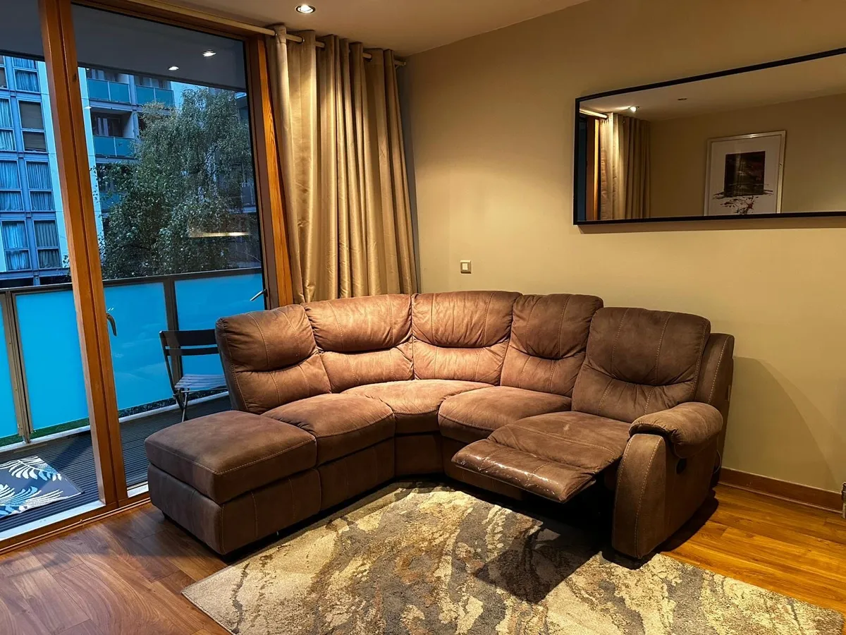 L Shape Recliner Couch - Image 2