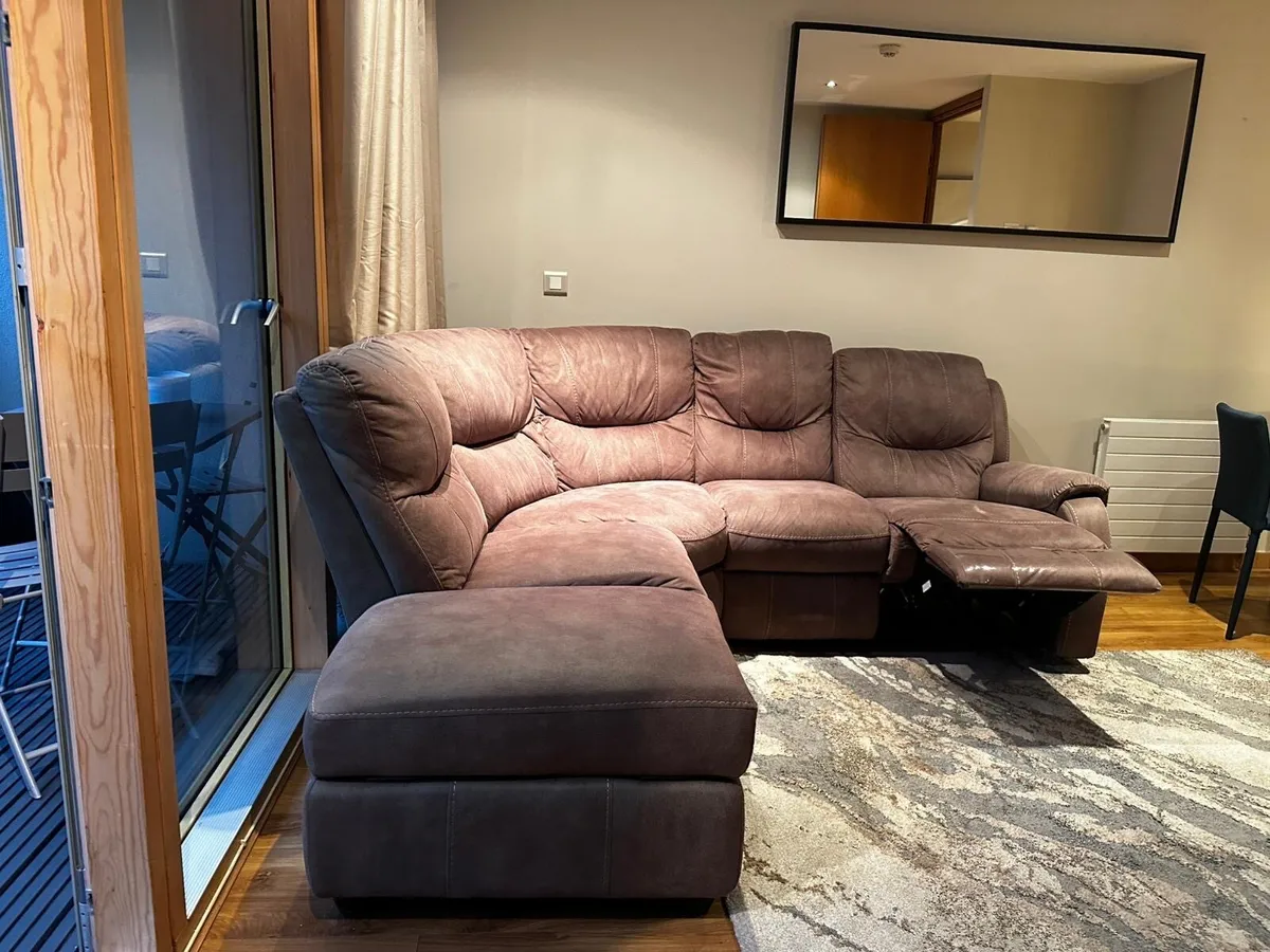 L Shape Recliner Couch - Image 4