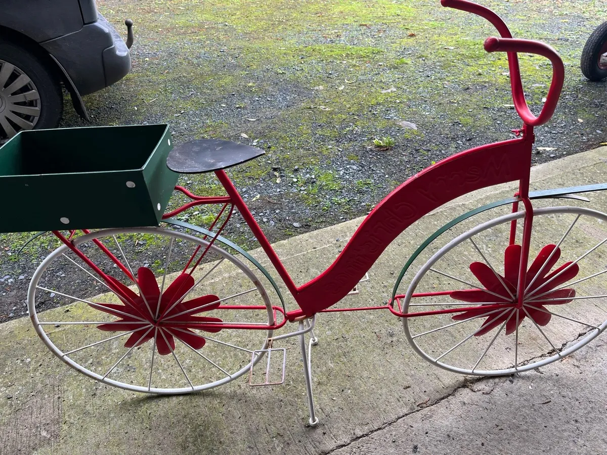 Santa Christmas bike decoration - Image 3