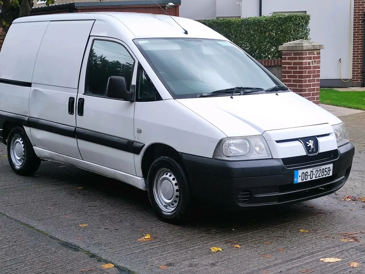 Peugeot van for sale taxed and tested - Image 1