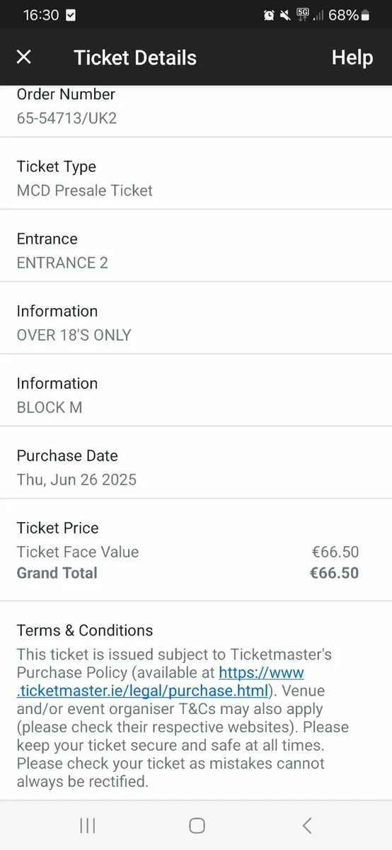 Tickets - The 2 Johnnies A Country Christmas - Image 3