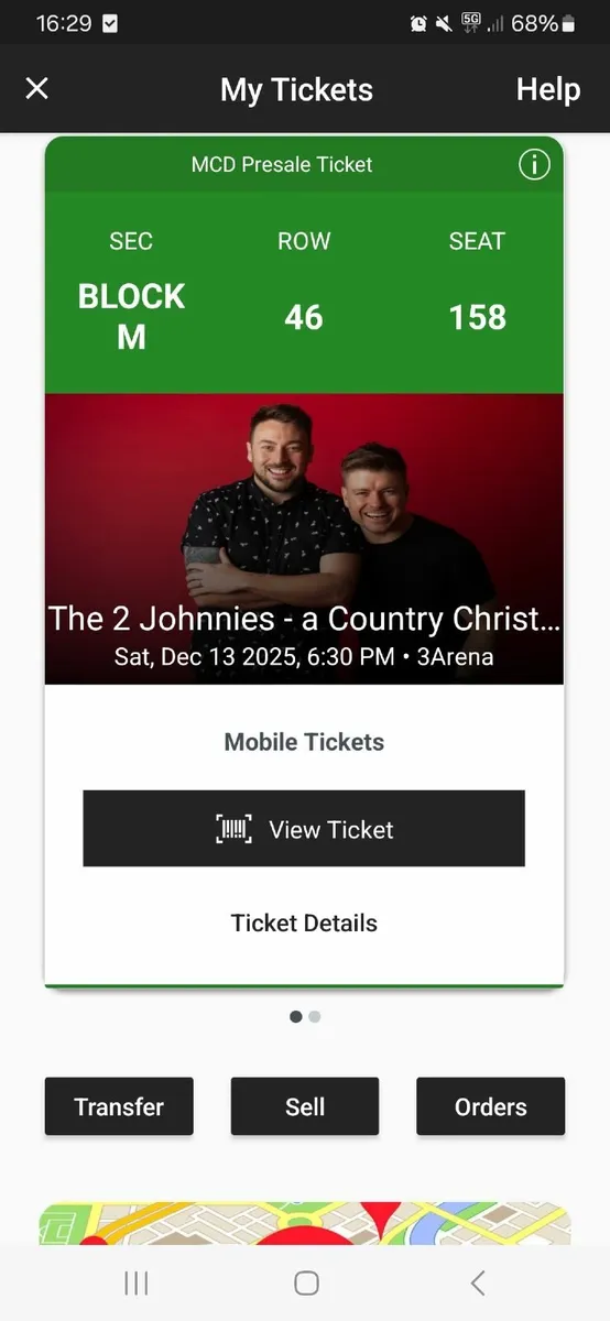 Tickets - The 2 Johnnies A Country Christmas - Image 2