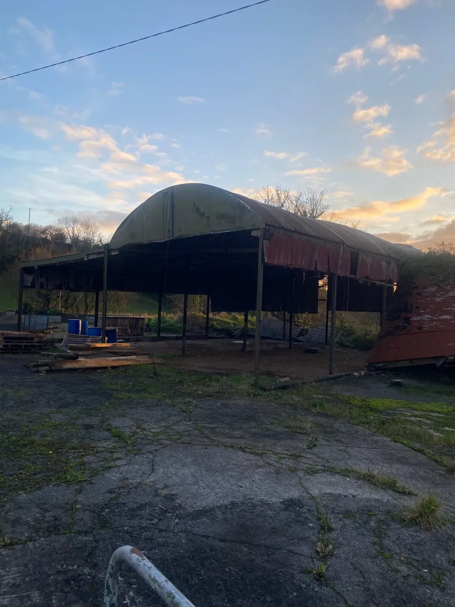 Shed Rounded Galvanised Sheets - Image 1