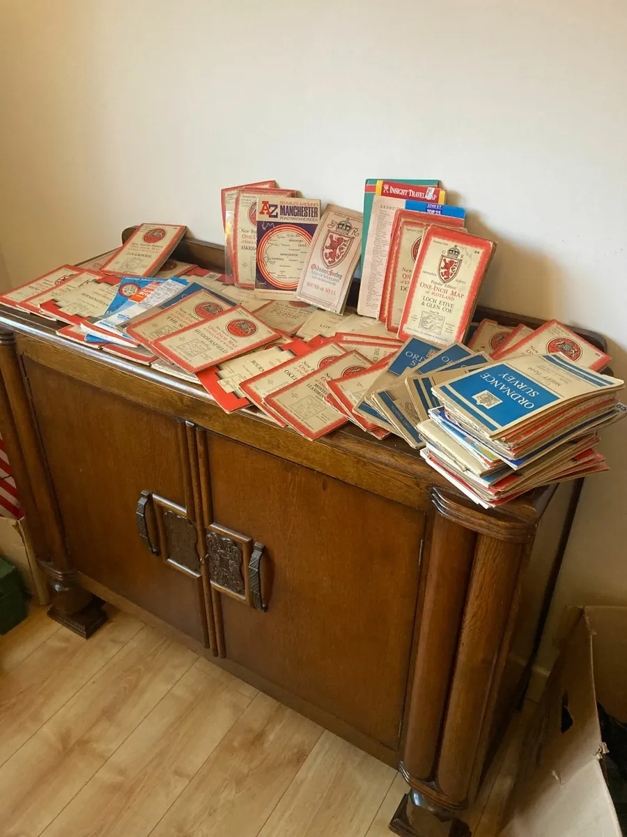 Maps (70 + approx) - England / Scotland - Vintage - Image 1