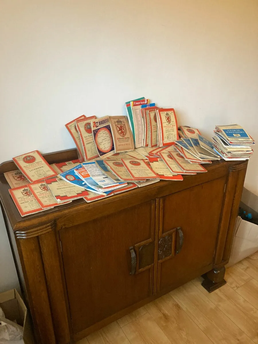 Maps (70 + approx) - England / Scotland - Vintage - Image 4