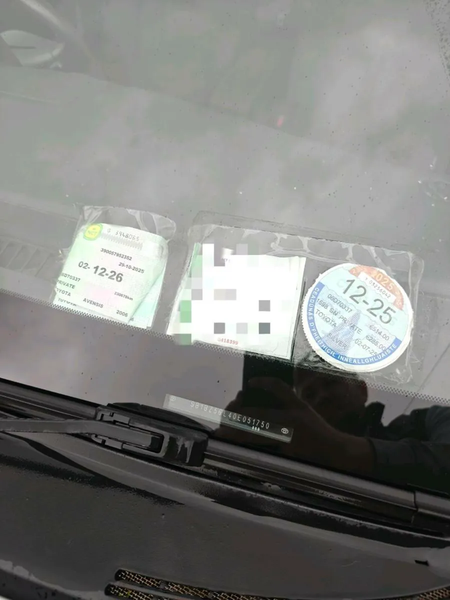 Toyota Avensis NCT + Tax - Image 4