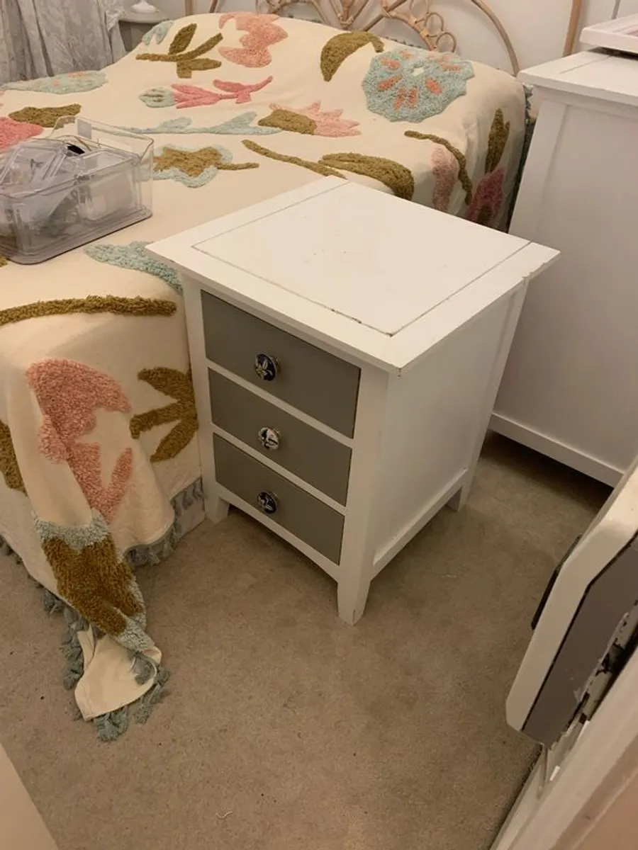 Bedside Locker with Drawers - Image 3