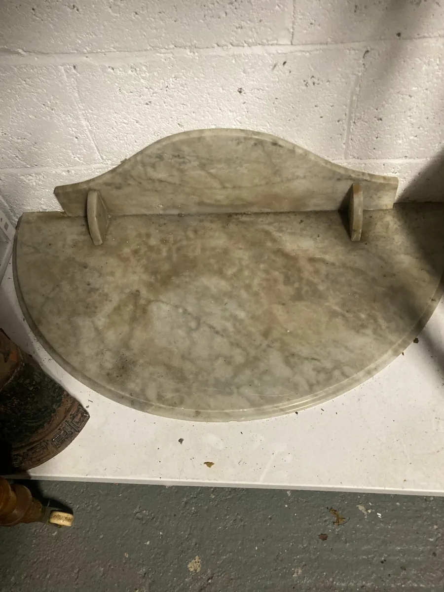 Antique Marble Top - Image 1