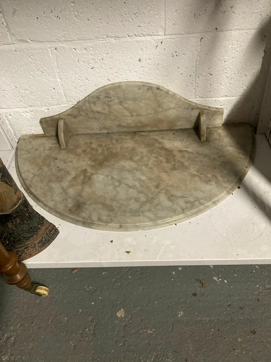 Antique Marble Top - Image 3